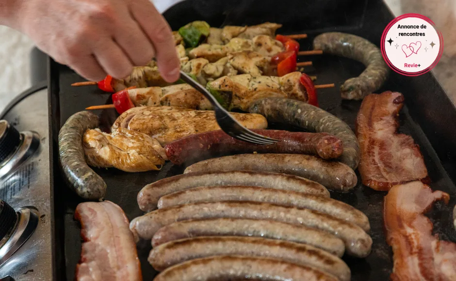 La plancha qui fume au jardin à Roanne 🍢🌿